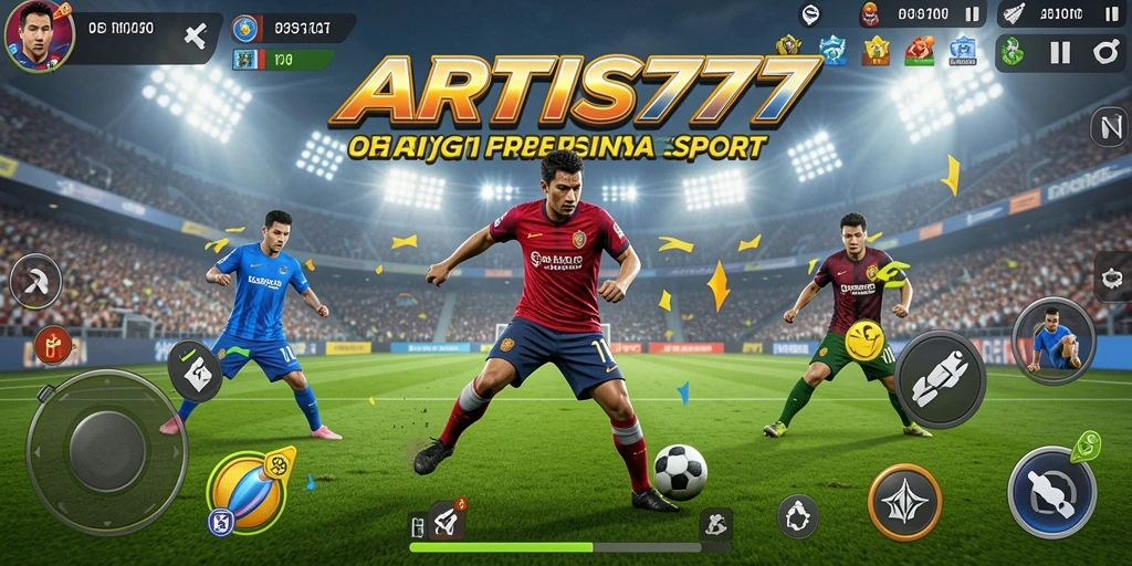Tampilan gameplay yang menegangkan dan penuh aksi dari ARTIS777.