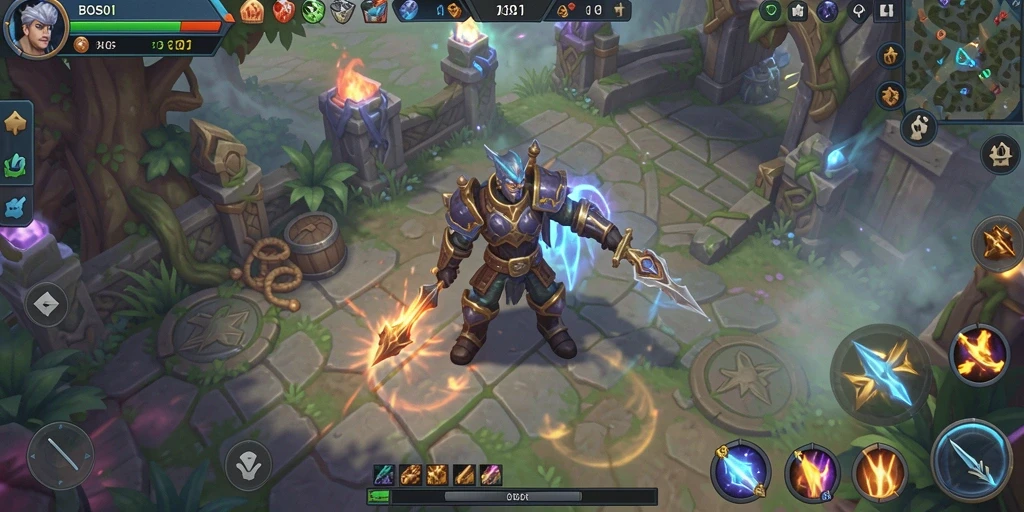 Screenshot menampilkan aksi pertempuran seru di BOS01.