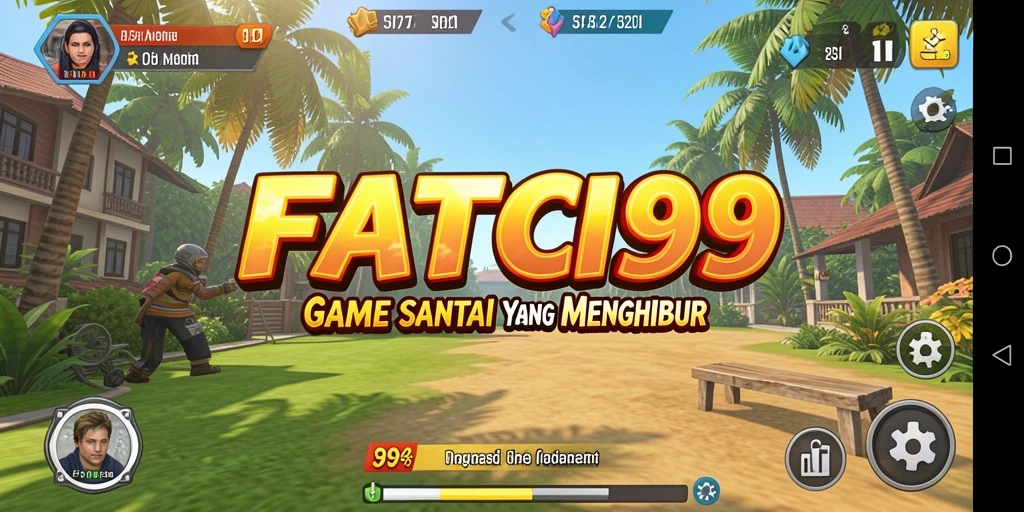 Tangkapan layar FATCI99 menampilkan gameplay yang seru dan santai.