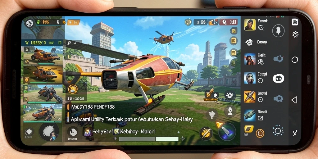 Tampilan antarmuka utama FENDY188 yang bersih dan intuitif.