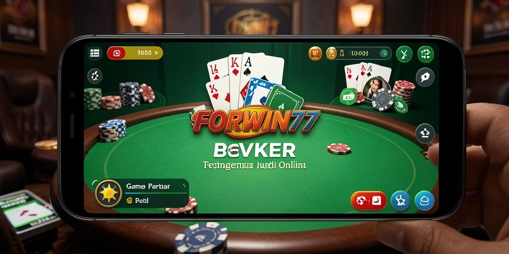 Pengalaman gameplay seru dalam aplikasi Poker FORWIN77.