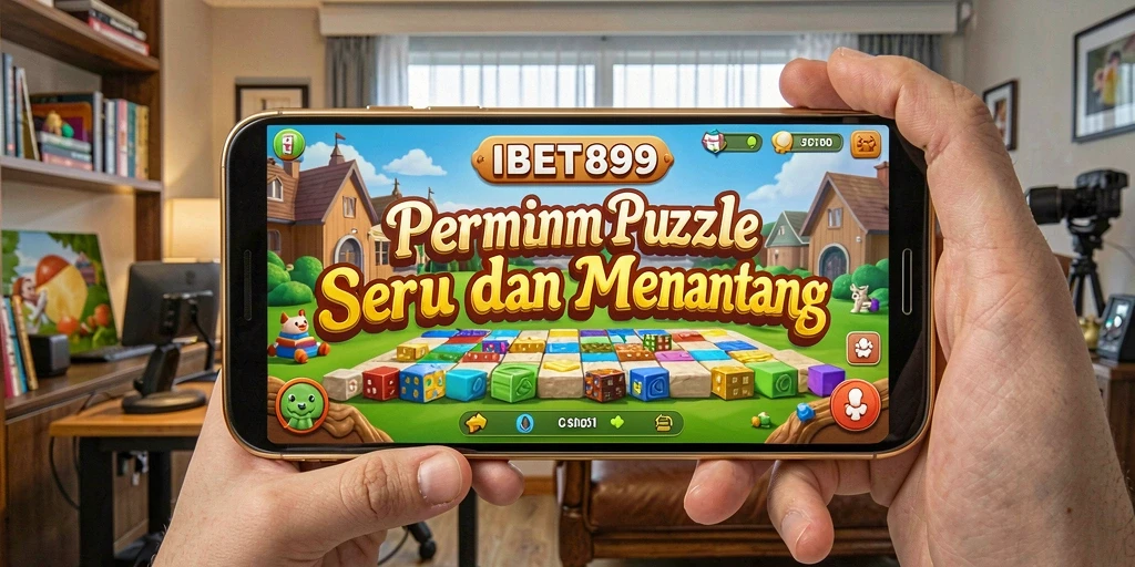 Tampilan gameplay IBET899 dengan level puzzle yang menantang.