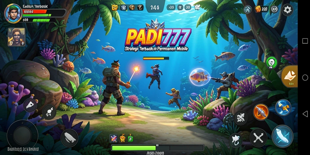 Tampilan gameplay PADI777 yang seru dan strategis.