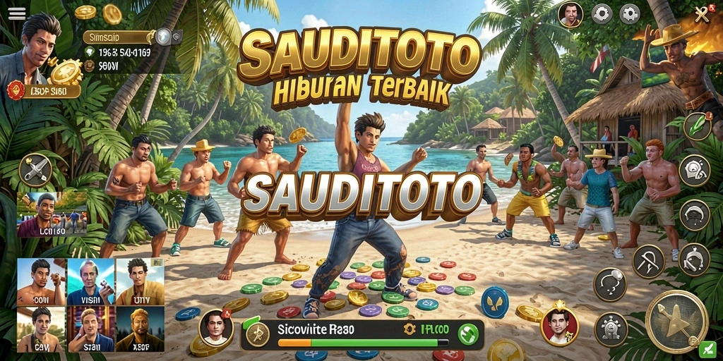 Gambaran gameplay menarik dari SAUDITOTO yang menunjukkan simulasi kehidupan.