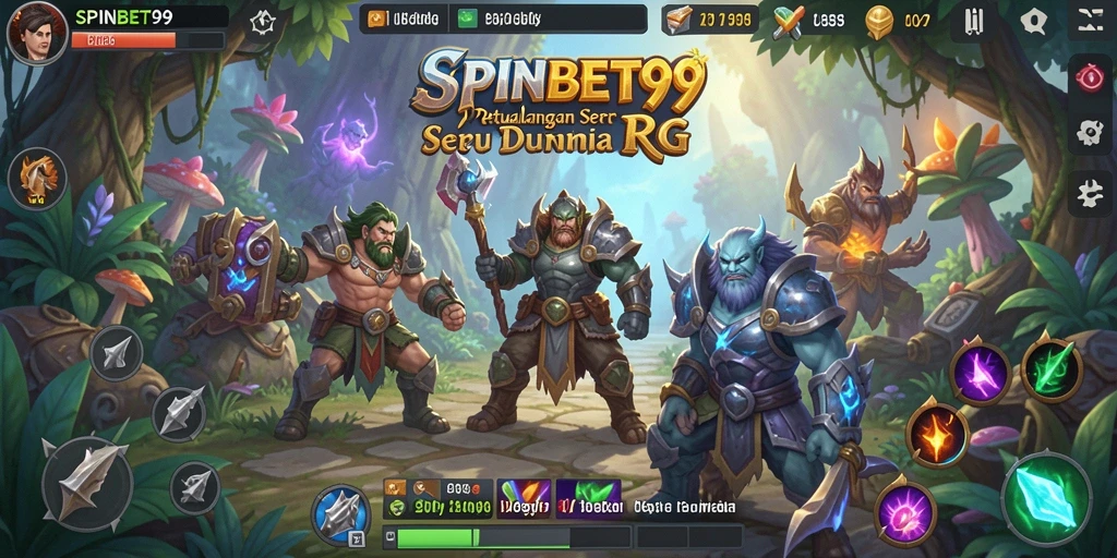 Gameplay seru SPINBET99 yang penuh petualangan RPG.