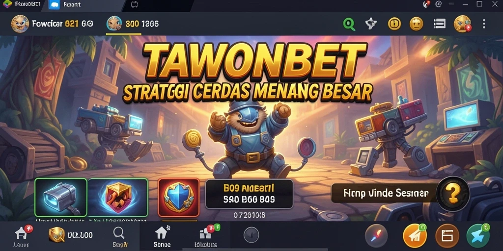 Gameplay TAWONBET yang menegangkan dan seru.